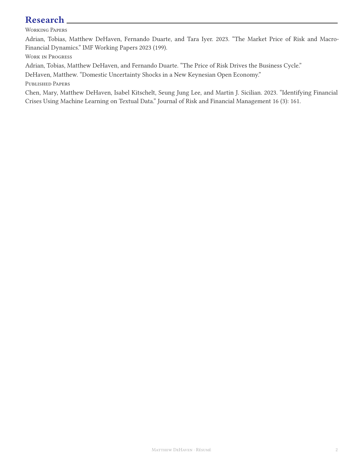 Page 2 of CV